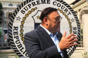 Former palace spokesman Harry Roque Jr. PHOTO BY MIKE ALQUINTO