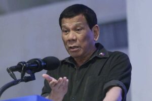 Former president Rodrigo Duterte. File Photo