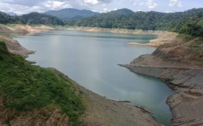 Water Levels in Luzon Dams Decreasing Angat Dam, Norzagaray, Bulacan (Feb.08, 2024). Photo By Ismael De Juan