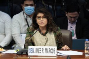 Sen. Imee Marcos. PHOTO BY J. GERARD SEGUIA