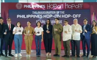 Department of Tourism Introduces Entertainment Hub Tours NEW HUB STOP The Department of Tourism (DoT) and SM Supermalls inaugurate the new Pasay-Parañaque Philippines Hop-On Hop-Off Travel hub at the Mall of Asia on Thursday, Feb. 8, 2024. Those who attended the inauguration are (fourth from left) DoT-National Capital Region Regional Director Sharlene Zabala-Batin, Tourism Promotions Board Chief Operating Officer Maria Margarita Nograles, Tourism Secretary Ma. Christina Frasco, Ayala Land Senior Vice President for Leasing and Hospitality Mariana Zobel de Ayala-Aboitiz, SM Supermalls President Steven Tan, and Pasay City 2nd District Councilor Joey Calixto Isidro, with partners joining them. CONTRIBUTED PHOTO