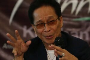 Former Malacañang spokesman Salvador Panelo. File Photo