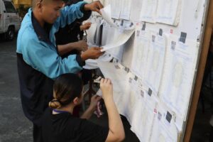 President Ferdinand Marcos Jr. leads Filipino voters in casting his ballot at a polling precinct in Mariano Marcos Elementary school in Batac, Ilocos Norte during the Barangay and Sangguniang Kabataan Elections (BSKE) on Monday, Oct. 30, 2023. Elsewhere, lines form in voting centers in Manila and Mandaluyong as residents await their turn. Comelec reports that there are over 91 million voters and a total of 672,016 positions up for grabs in the BSKE.
Photos by Rene H. Dilan, Mike Alquinto and Ismael De Juan