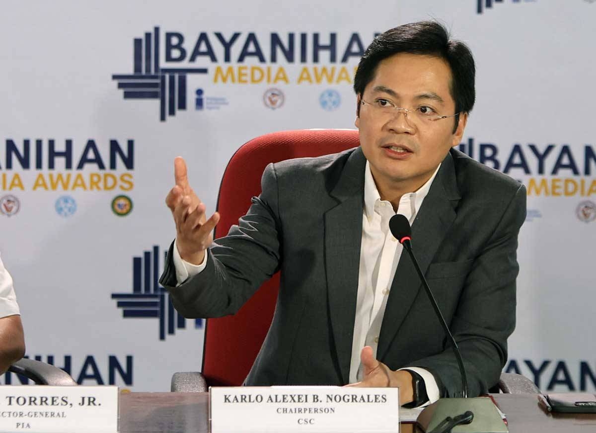 CSC Chairman Karlo Nograles