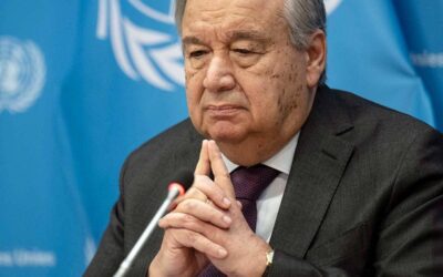 Climate Change and Food Insecurity: Threats to Global Peace Secretary-General Antonio Guterres. ANGELA WEISS / AFP