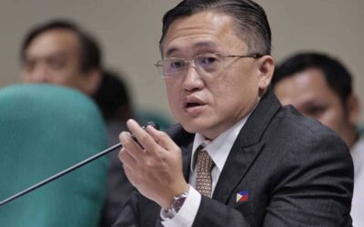 Senator Go Raises Concerns Over Delayed Aid Release by DSWD Sen. Christopher 'Bong' Go. (Joseph B. Vidal / Senate Social Media Unit)