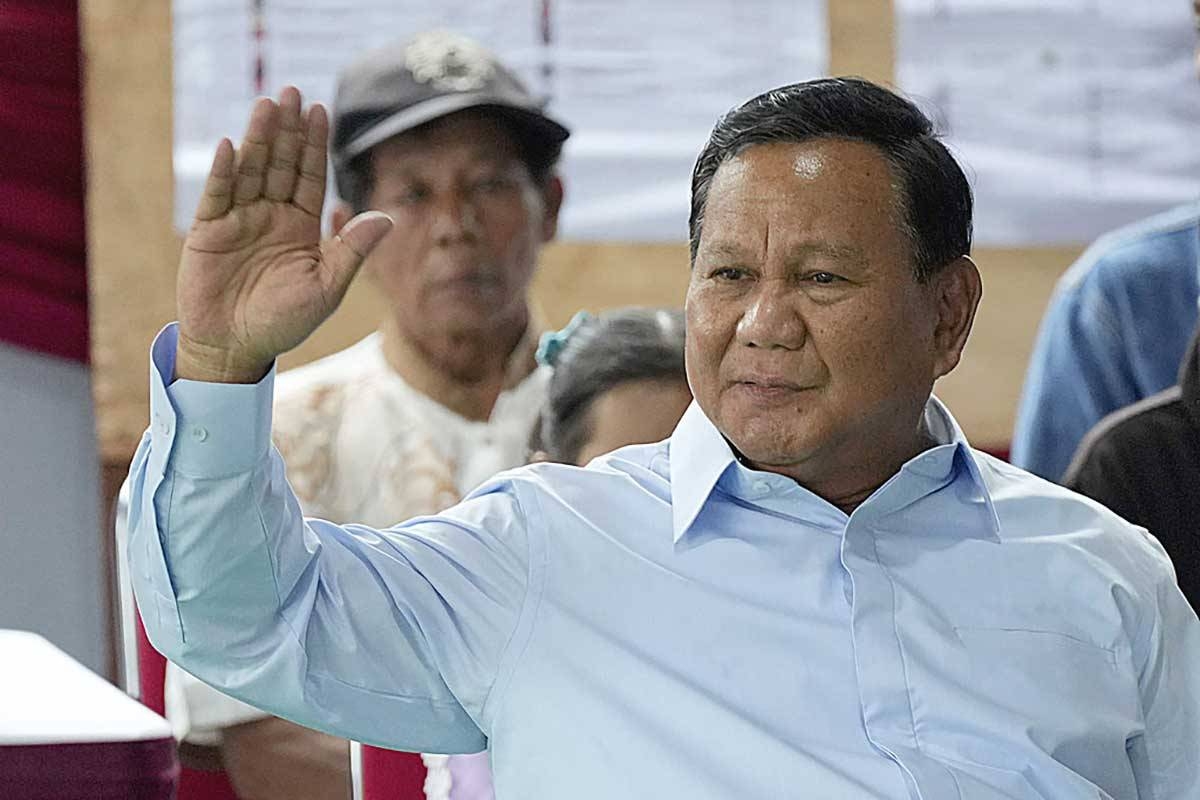 Indonesian presidential candidate Prabowo Subianto AP PHOTO
