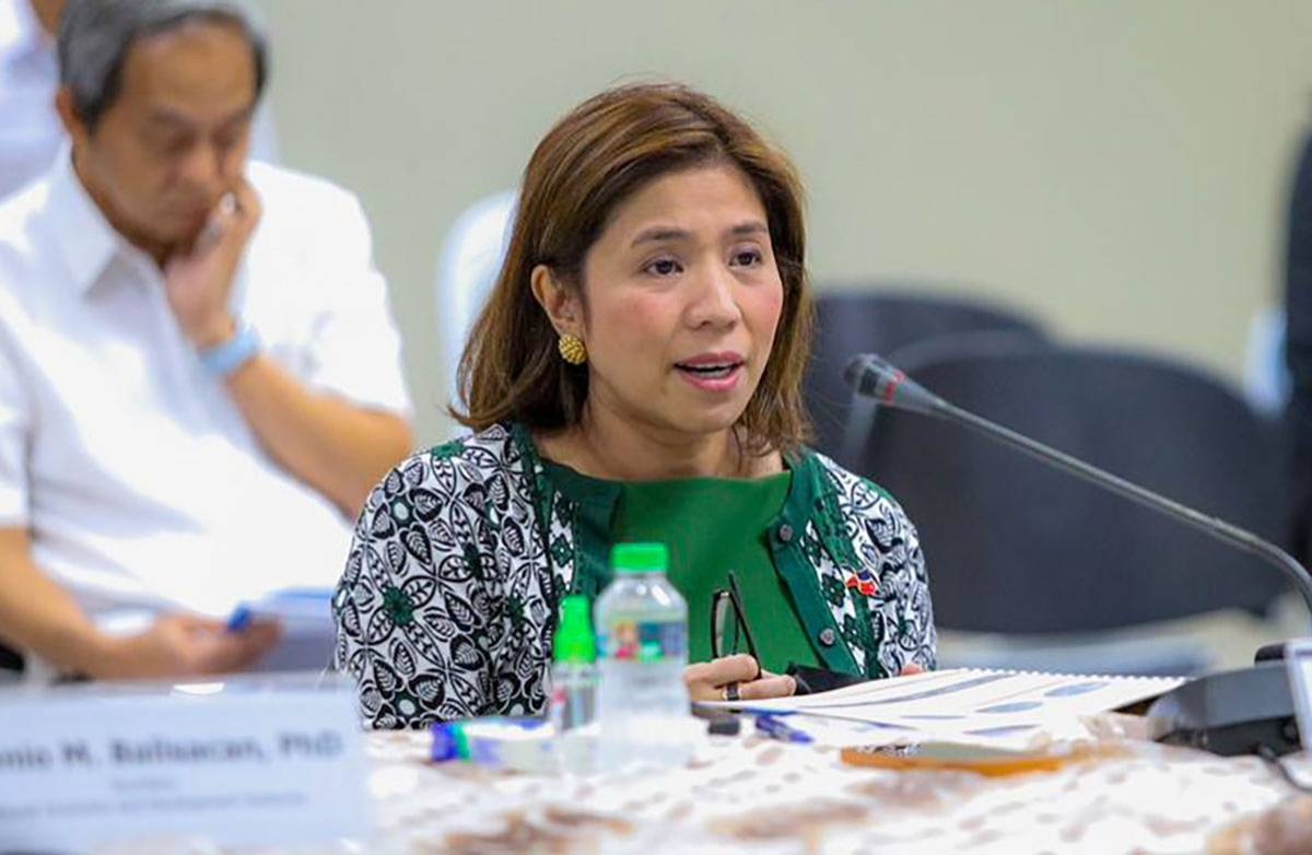 Budget Secretary Amenah Pangandaman. Photo from DBM facebook page