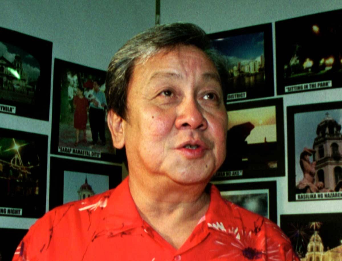 Former lawmaker and former Environment secretary Jose "Lito" Atienza Jr.