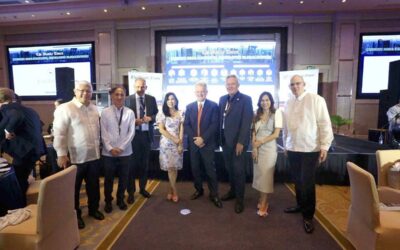Philippines on Track to Achieve Economic Growth Target Business forum Speakers and hosts of The Manila Times forum gather for a snapshot on Wednesday, Feb. 21, 2024. From left are TMT Chairman and CEO Dante ‘Klink’ Ang 2nd; Eduardo Francisco, president of BDO Capital & Investment Corp; Philipp Dupuis, minister counsellor and head of the Economic Trade Section of the European Union (PH); The Manila Times President and COO Blanca Mercado; Chris Nelson, BritCham executive director; Jesper Svenningsen, NordCham executive director; Sheila Lobien, president and CEO of Lobien Realty Corp; and The Manila Times Columnist Ben Kritz.
Photo by Mike Alquinto