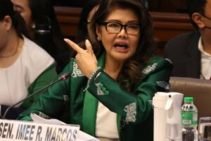 Sen. Maria Josefa Imelda “Imee” Marcos PHOTOS BY RENE H. DILAN
