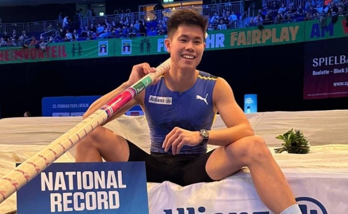EJ Obiena. ISTAF INDOOR PHOTO