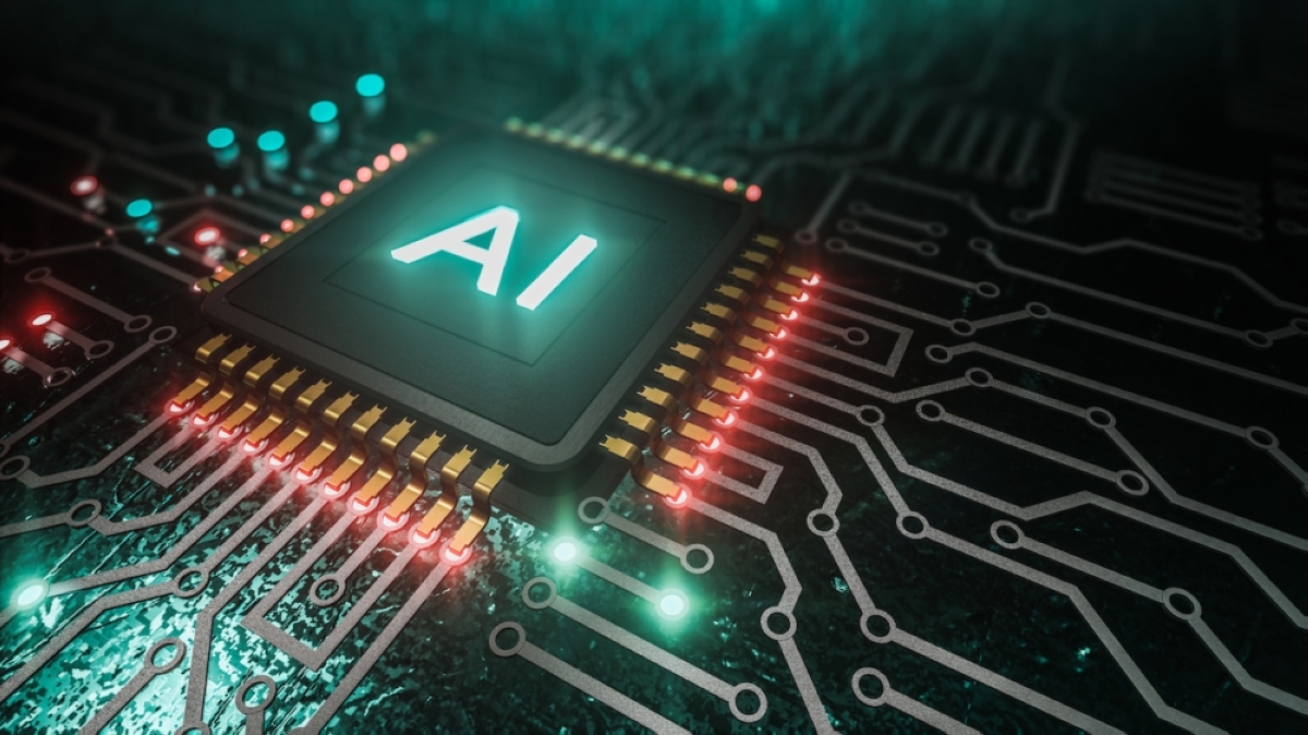 Concept of artificial intelligence computer processor iStock photo via TechSabado