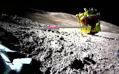Japan’s Moon Lander Wakes Up After Lunar Night This handout photo released on January 25, 2024 from the Japan Aerospace Exploration Agency (JAXA) and credited to JAXA, Takara Tomy, Sony Group Corporation and Doshisha University shows an image of the lunar surface taken and transmitted by LEV-2 "SORA-Q" the transformable lunar surface robot "SORA-Q" (operation verification model), installed on the private company's lunar module for the Smart Lander for Investigating Moon (SLIM) mission, after landing on the Moon on January 20. Japan's Moon lander has produced another surprise by waking up after the two-week lunar night, the country's space agency said on February 26, 2024.