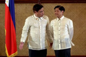 PRESIDENT Ferdinand Marcos Jr. and Senate President Juan Miguel Zubiri. (KJ ROSALES/PPA POOL)