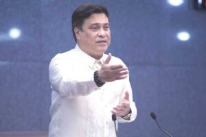 NEVER ABSENT Senate President Juan Miguel ‘Migz’ Zubiri.