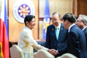 President Ferdinand R. Marcos Jr. welcomed on Monday the assistance of the Global Green Growth Institute (GGGI) to help the country in climate resilience and promote green growth strategy through the Host Country Agreement (HCA). PCO Photo