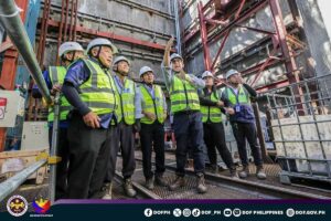 Finance Secretary Ralph G. Recto began his series of worksite visits on official development assistance (ODA)-funded infrastructure projects to ensure their efficient implementation, starting with the Metro Manila Subway on February 26, 2024. Photo from Department of Finance