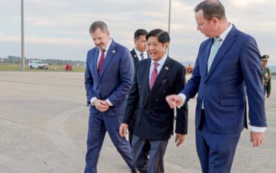 President Ferdinand R. Marcos Jr., accompanied by the Philippine delegation, has arrived in Canberra, Australia, and was welcomed by officials from both the Philippines and Australia. Presidential Communications Office PHOTOS