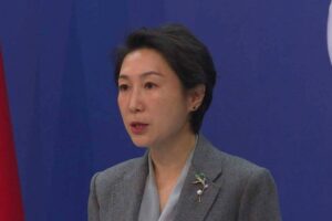 Mao Ning, deputy director of the China Ministry of Foreign Affairs’ Information Department. AFP Photo