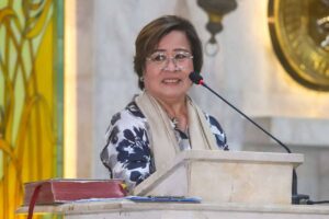 FORMER senator Leila de Lima PHOTOS BY JOHN ORVEN VERDOTE
