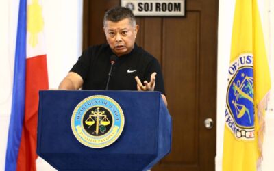 Justice Secretary Jesus Crispin Remulla. PHOTO BY MIKE ALQUINTO