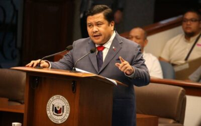 Senate Adopts Amnesty Resolutions to Foster Lasting Peace Sen. Jose ‘Jinggoy’ Estrada on the Senate floor. PHOTO BY RENE H. DILAN
