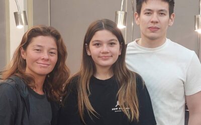Andi Eigenmann with daughter Ellie and former boyfriend Jake Ejercito. PHOTOS COURTESY OF MELL NAVARRO