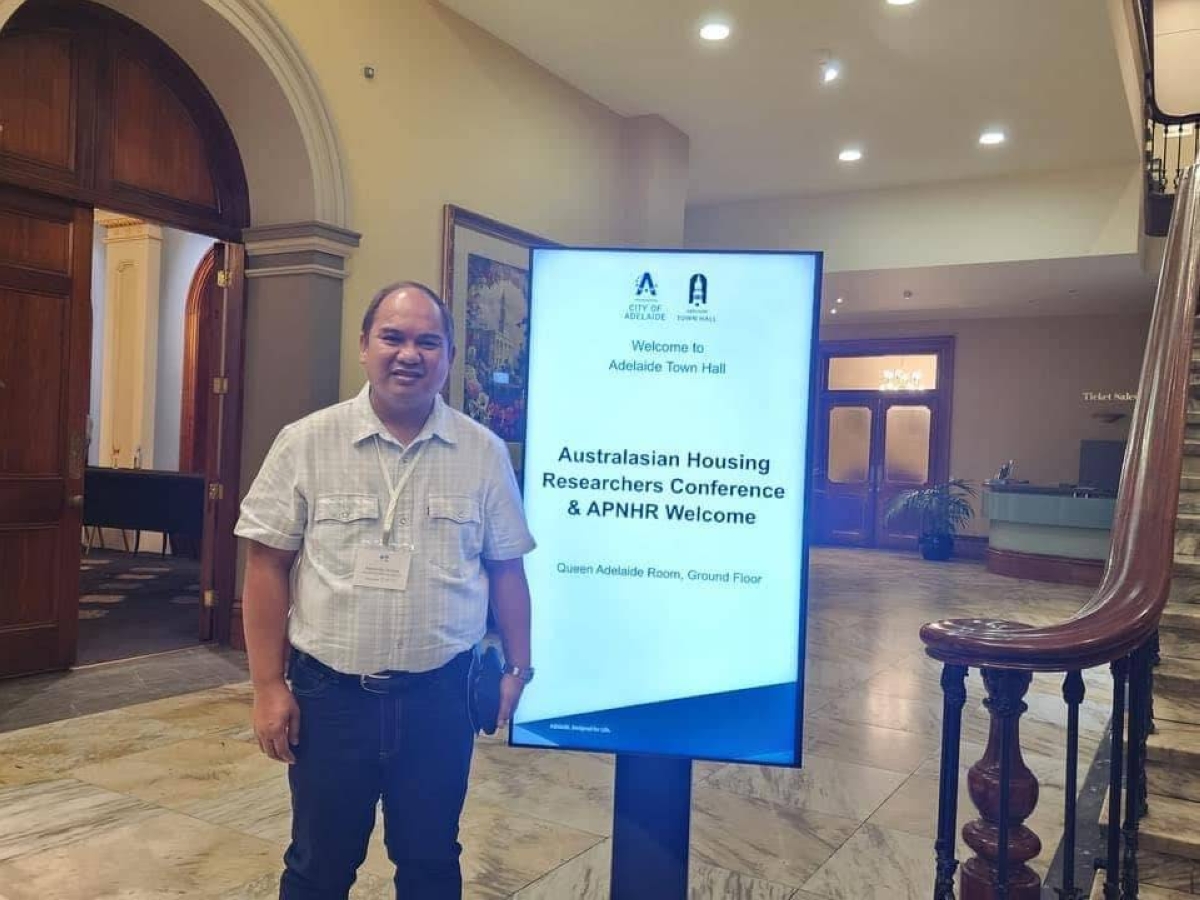 Malabon City Administrator nagsilbing presenter sa 2 housing conferences sa Australia