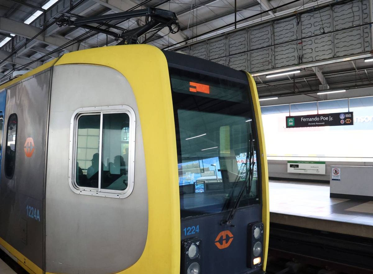 Light Rail Transit (LRT) Line 1. PHOTOS BY ISMAEL DE JUAN