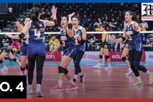 WATCH: Lady Bulldogs stop Lady Tams in UAAP 86 volleyball

The NU Lady Bulldogs roll to their fourth straight win in the UAAP Season 86 women's volleyball tournament after stopping the FEU Lady Tamaraws, 25-17, 13-25, 25-17, 25-20, at the Mall of Asia Arena on Wednesday, March 6, 2024. Bella Belen once again displayed her all-around game as she logged 19 points, 19 excellent digs, and 11 receptions. Alyssa Solomon fired 25 points and tallied seven excellent digs for NU, which improved to 4-1, and third in the standings.
Video by Niel Victor Masoy