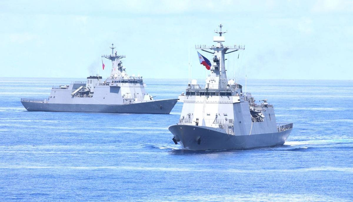 PHILIPPINES’ OWN The Philippine Navy (PN) test-fires the Mistral 3, the country’s first surface-to-air missile system in Zambales on Friday, May 19, 2023. President Ferdinand Marcos Jr. (not in photo) witnessed the PN Capability Demonstration aboard the BRP Davao del Sur. PHOTO BY RENE H. DILAN