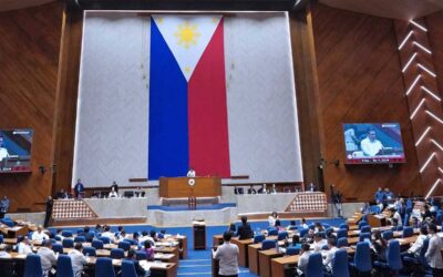 The House of Representatives under the leadership of Speaker Ferdinand Martin Romualdez today began the period of sponsorship and debate on Resolution of Both Houses (RBH) No. 7 which seeks to amend certain economic provisions of the 1987 Constitution, particularly on the grant of legislative franchises to public utilities (Article XII), basic education (Article XIV), and advertising (Article XVI). Photo from House of Representatives of the Philippines FB page