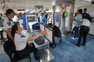 Manila International Airport Authority (MIAA) Officer-In-Charge Bryan Co leads the inspection of NAIA Terminals 1, 2, and 3, including the airport's emergency services on Thursday, Oct. 26, 2023, in preparation for the influx of passengers this coming week due to the Barangay and Sangguniang Kabataan Elections (BSKE) on October 30 and All Saints' Day and All Souls' Day on November 1 and 2.
PHOTO BY J. GERARD SEGUIA
