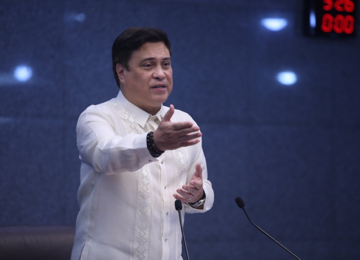NEVER ABSENTSenate President Juan Miguel ‘Migz’ Zubiri.