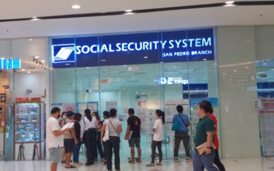 Extension of Social Security System Coverage for Contractual Government Workers Social Security System (SSS) members mill about in an office in San Pedro, Laguna. The SSS announced that pensioners who are first-time borrowers may apply for a loan beginning May 30, 2022. PHOTO BY AARON RONQUILLO