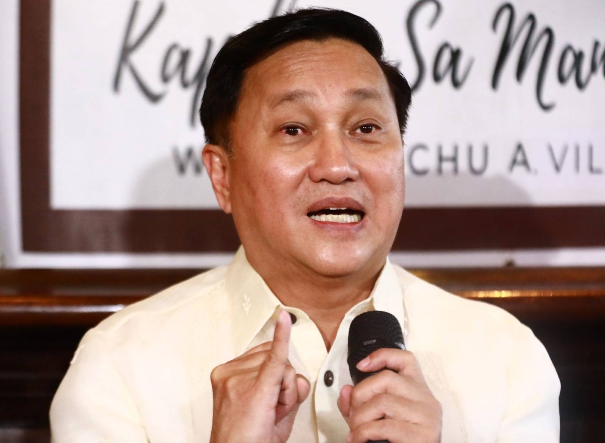 Senator Francis Tolentino PHOTOS BY MIKE ALQUINTO
