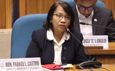 ACT Teachers party-list Rep. France Castro. PHOTO FROM THE HOUSE OF REPRESENTATIVES WEBSITE