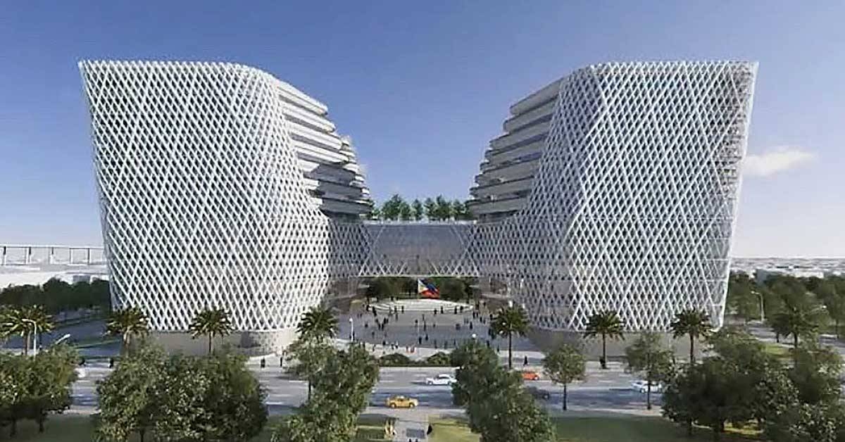 The new Senate building in Bonifacio Global City, Taguig City.