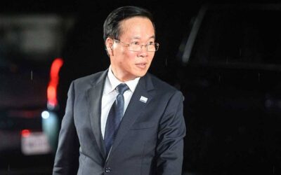 Political Upheaval in Vietnam: President Resigns Amidst Anti-Corruption Campaign Vietnam’s President Vo Van Thuong arrives for the leaders and spouses dinner during the Asia-Pacific Economic Cooperation Leaders’ Week at the Legion of Honor in San Francisco, California, on Nov. 16, 2023. AFP PHOTO