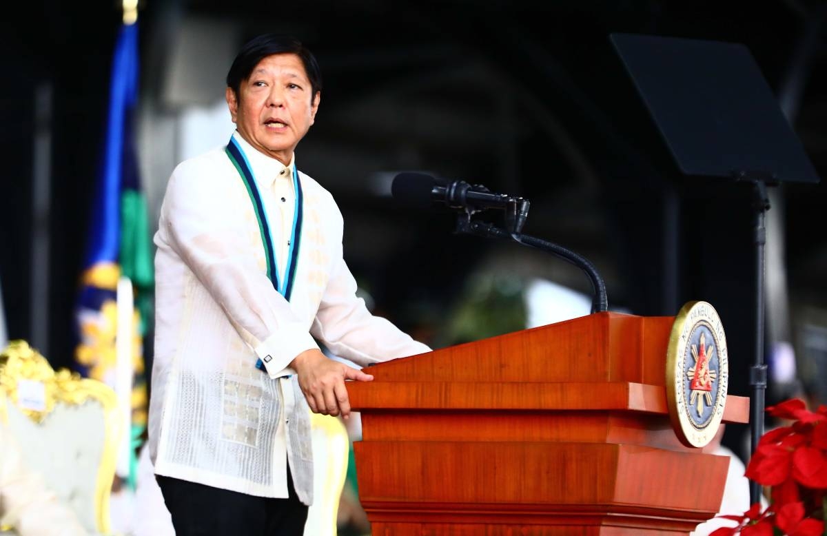 President Ferdinand Marcos Jr. PHOTO BY MIKE ALQUINTO