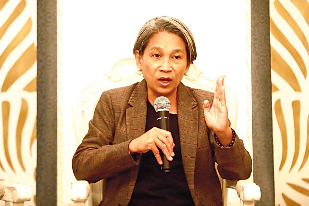 Pag-IBIG Chief Executive Officer Marilene Acosta. PHOTO BY MIKE ALQUINTO