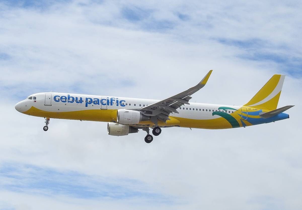 Cebu Pacific said it achieved a 7-star safety rating from airlineratings.com for its Covid-19 compliance. CONTRIBUTED PHOTO