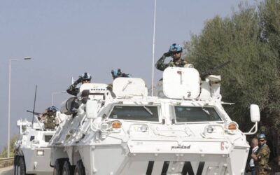 Philippine Embassy Urges Caution for Filipinos in Lebanon Amidst Israeli Airstrikes United Nations peacekeeping force in Lebanon (UNIFIL) vehicles drive along the main road leading to Lebanon's southern town of Naqura, close to the border with Israel on October 27, 2022. AFP PHOTO
