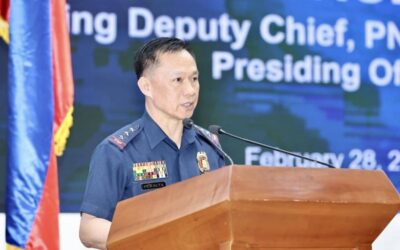 LtGen. Emmanuel Baloloy Peralta as officer-in-charge of the Philippine National Police. PNP FACEBOOK PAGE