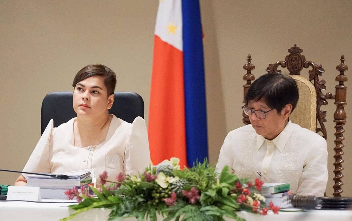 President Ferdinand Marcos Jr. and Vice President Sara Duterte. Contributed Photo