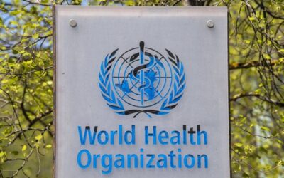 HEALTH BODY The World Health Organization’s name and logo are seen at its headquarters in the city of Geneva, western Switzerland on April 15, 2020. AP FILE PHOTO