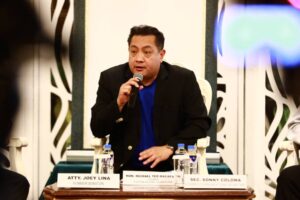 PNR Chairman Michael Ted Macapagal. PHOTO BY MIKE ALQUINTO