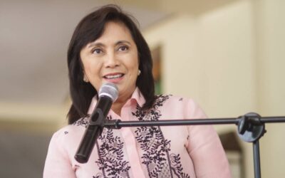 Photo by: Dj Diosina Vice-President Leni Robredo give his reaction regarding to the statement of Peter Joemel Advincula AKA "Bikoy" at the Office of the Vice-President in Quezon City on 23 May 2019.