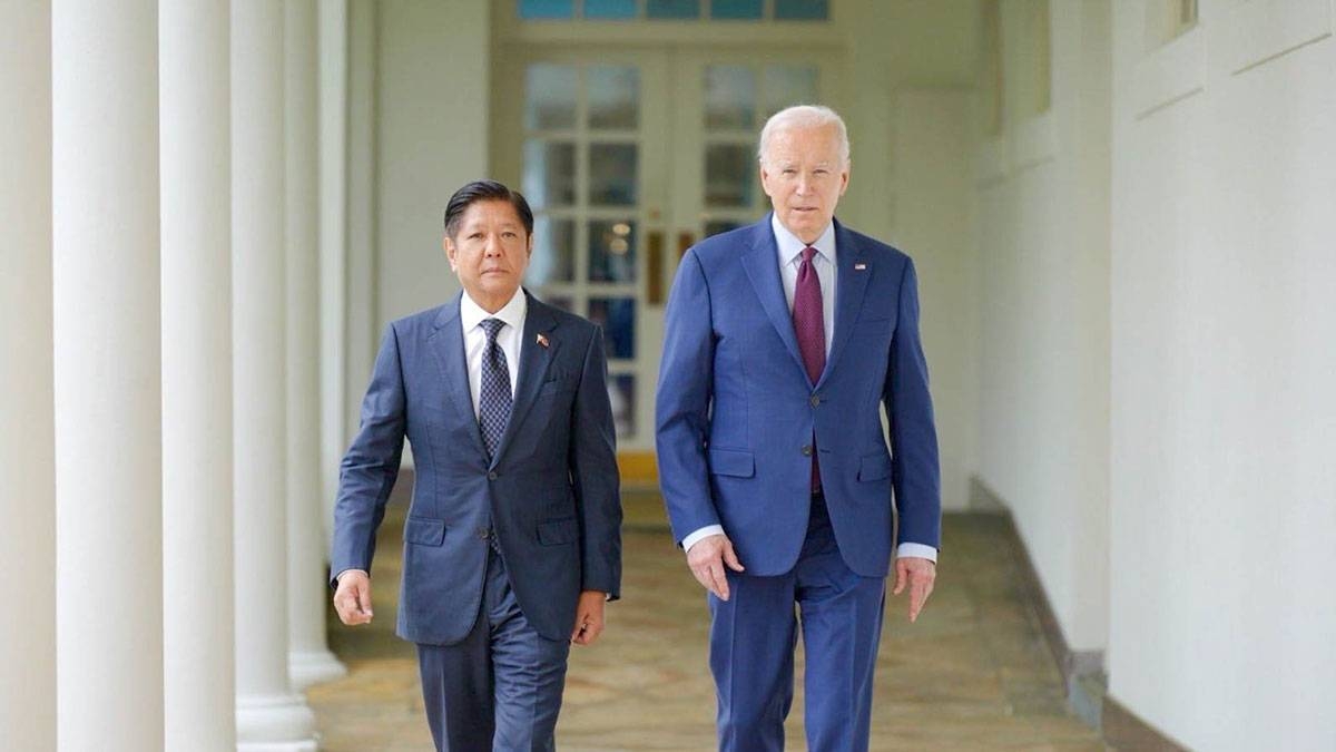 ALLIES Philippine President Ferdinand Marcos Jr. and US President Joe Biden meet at the White House in Washington, D.C. on Friday, April 12, 2024 (local time). The two leaders were part of a trilateral summit with Japanese Prime Minister Fumio Kishida to enhance economic and defense cooperation between their countries in the wake of mounting global challenges, especially in the Indo-Pacific Region. PHOTO COURTESY OF MPC